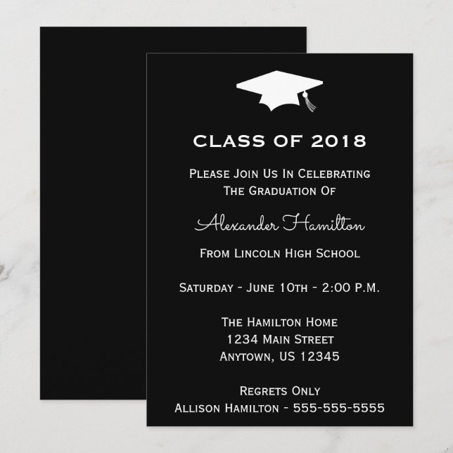 Klasse der Einladung von Abschlüssen der Obergrenz (Vorne/Hinten)