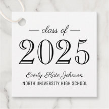 Klasse der eleganten White Graduation Party 2025