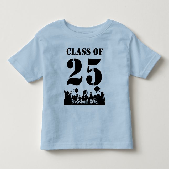 Klasse der Grad im Vorschulalter Wechsel zum richt Kleinkind T-shirt (Vorderseite)