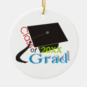 Klasse der Graduation Cap Custom Ornaments 2020 Keramik Ornament