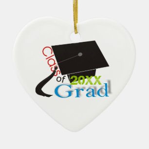 Klasse der Graduation Cap Custom Ornaments 2020 Keramik Ornament