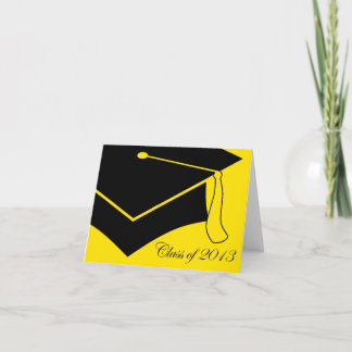 Klasse der Graduierung 2013 Dankeskarte