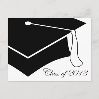 Klasse der Graduierungsgrenze von 2013 Einladungspostkarte