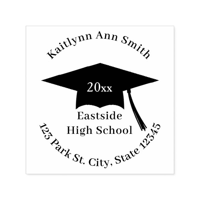 Klasse der Graduierungsobergrenze Permastempel (Design)