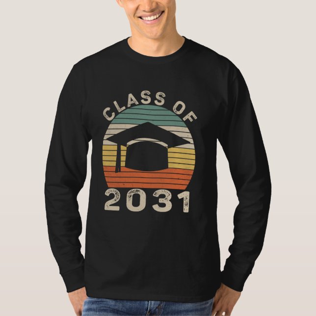 Klasse der Hochschule oder Uni-Abschluß 2031 VI T-Shirt (Vorderseite)