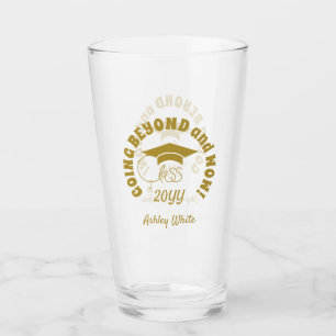 Klasse der Inspiration Zitat-Abschluss-Gold Glas