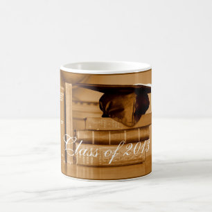 Klasse der klassischen Bücher für die Graduate-Tas Kaffeetasse