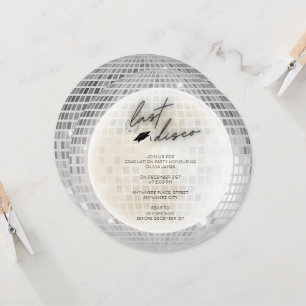 Klasse der letzten Disco-Abschlussfeier 2024 Einladung