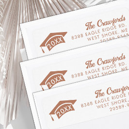 Klasse der Rücksendeadresse der Graduation Cap 202