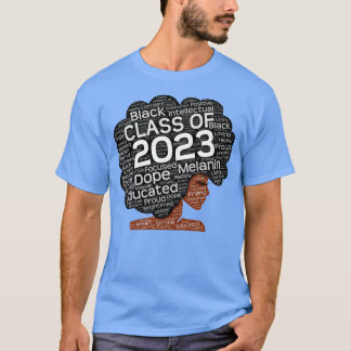Klasse der Schwarzen Afro 2023 T-Shirt