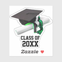 Klasse der schwarzen und grünen Graduierung, Cap &