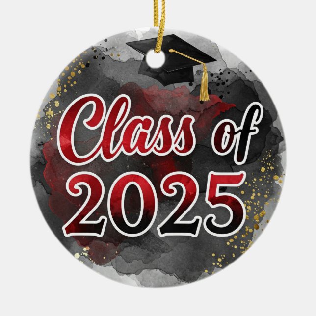 Klasse der schwarzen und roten Ornamente 2025 (Vorne)