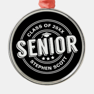 Klasse der Senior-Absolventen personalisierte Absc Ornament Aus Metall