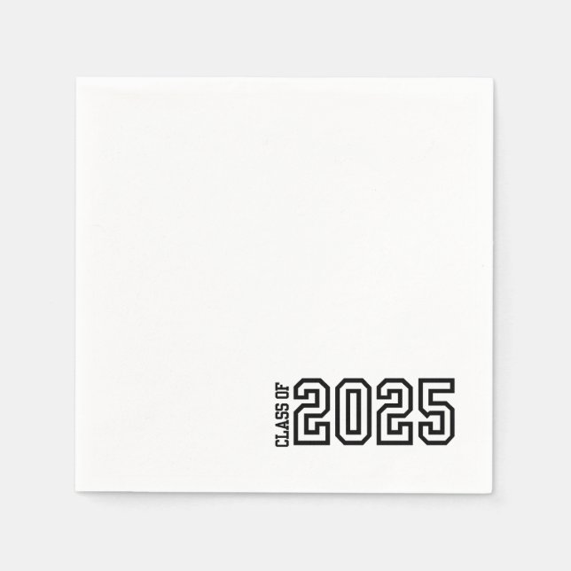 Klasse der Servietten 2025 (Vorderseite)