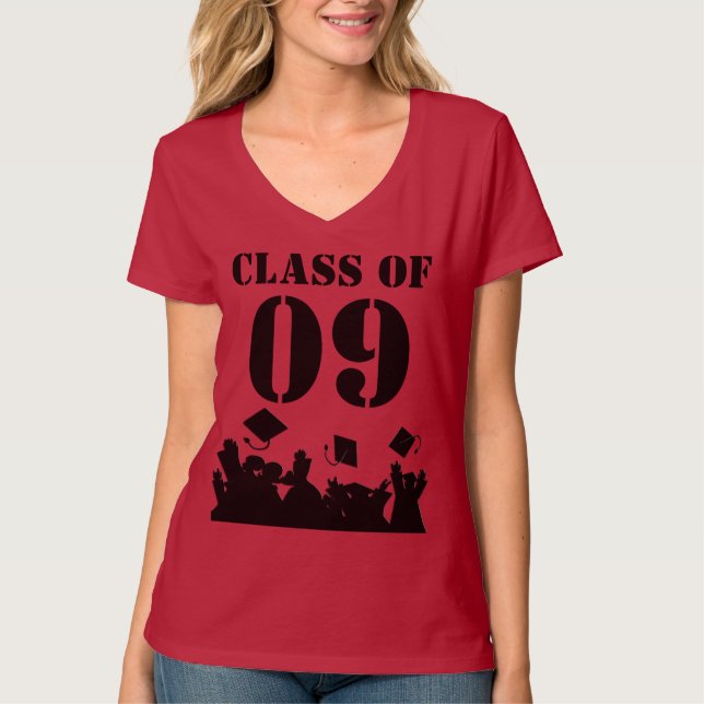 Klasse der T - Shirt 09 Abschluss (Vorderseite)