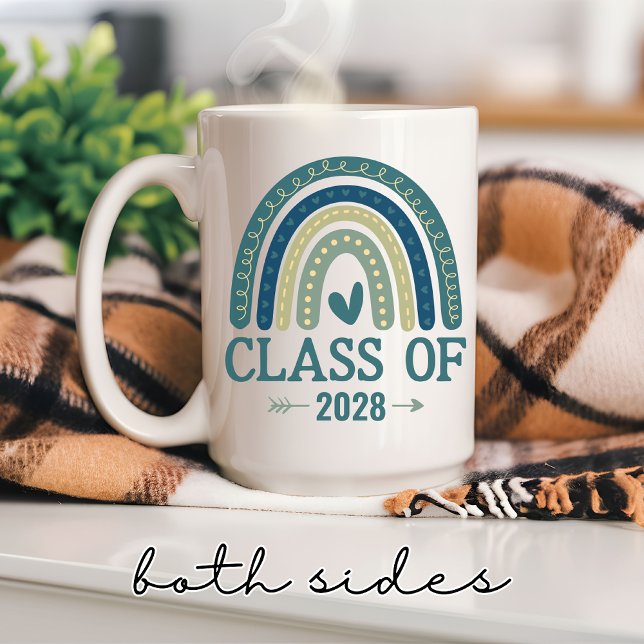 Klasse der Tasse 2026, Geschenk für den benutzerde (class of 2026 mug, graduation gift mug, personalized graduation mug, boho class of 2026 mug,)