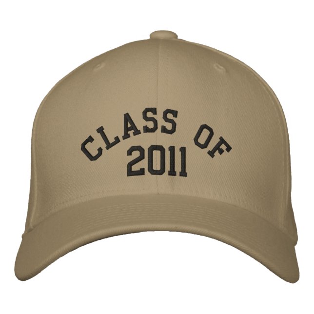 Klasse der Wiedersehen 2011-Klasse Bestickte Baseballkappe (Vorderseite)
