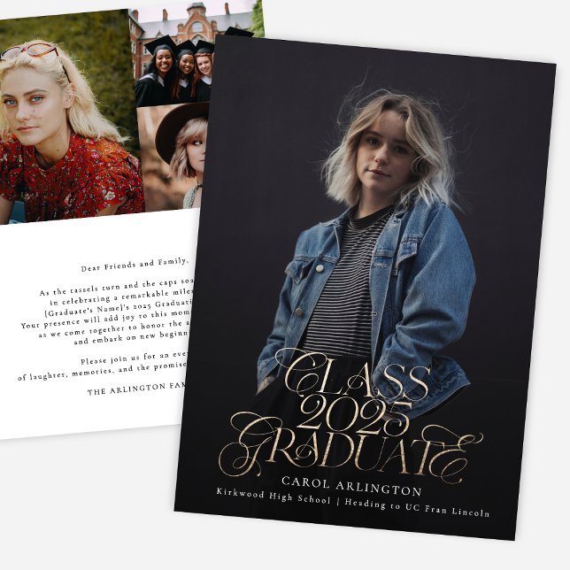 KLASSE DES 2025-GRADUATEN-Abschlusses Ankündigung (Von Creator hochgeladen)