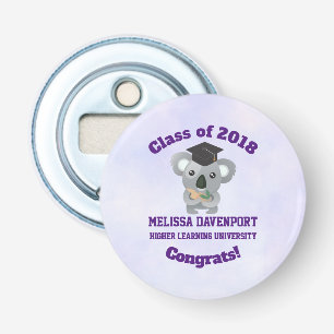 Klasse des 20xx Niedlichen Koala-Bären in Graduati Flaschenöffner