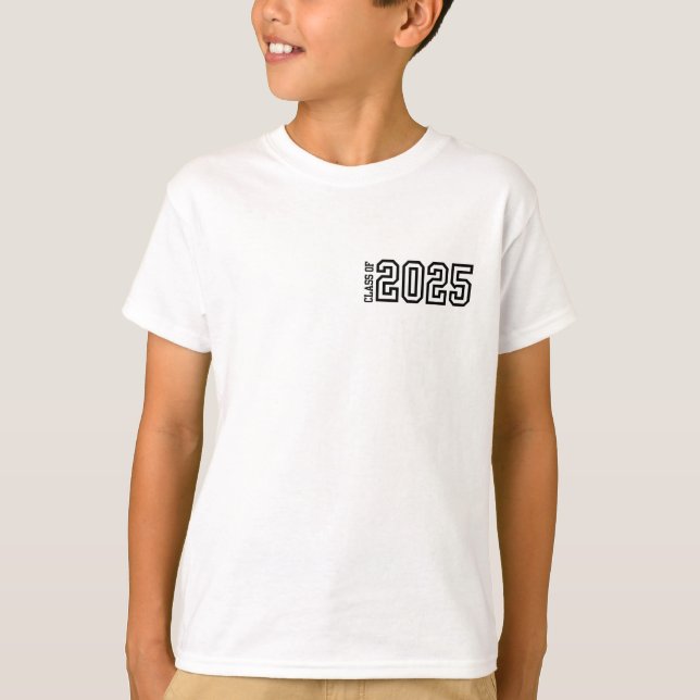 Klasse des Abschluss-Hemds 2025 für Kinder T-Shirt (Vorderseite)