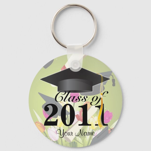 Klasse des Abschlusses 2011 Schlüsselkette Schlüsselanhänger (Vorderseite)