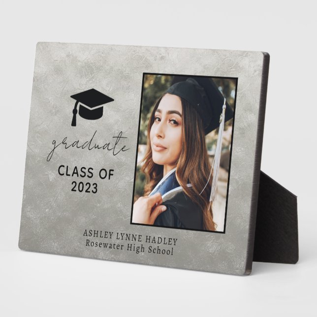 Klasse des Abschlusses 2023 Foto Fotoplatte (Seite)
