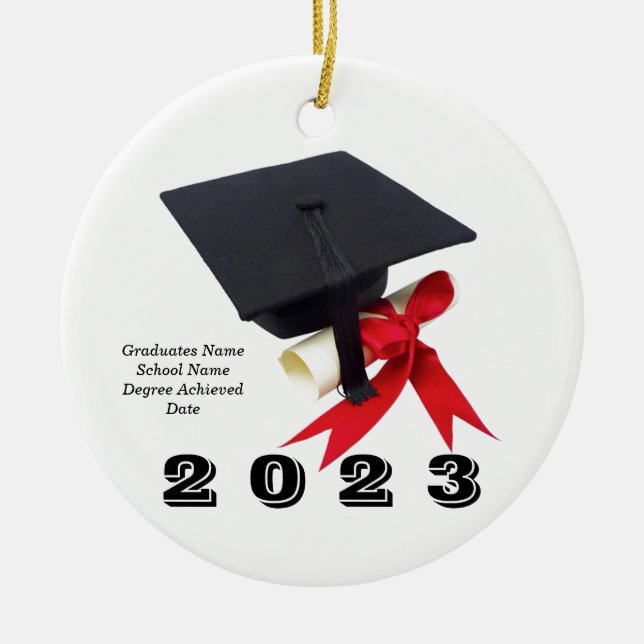 Klasse des Abschlusses 2023 von Janz Ornament (Vorne)