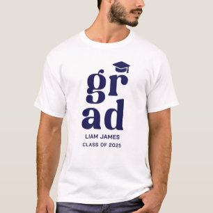 Klasse des Abschlusses 2025 Grad Zeremonie Party T-Shirt