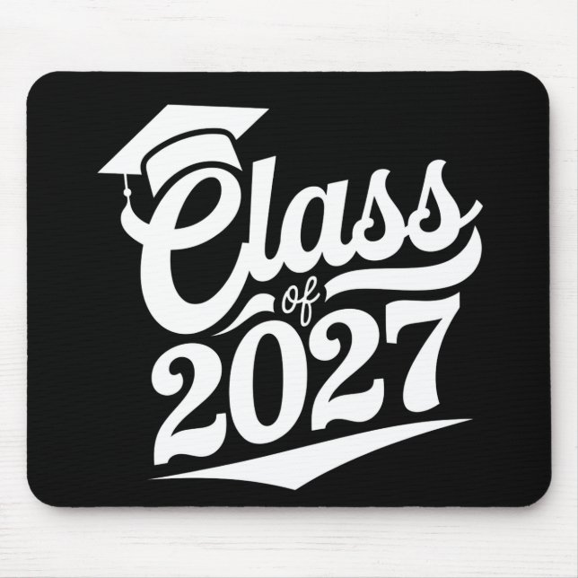 Klasse des Abschlusses 2027 Mousepad (Vorne)