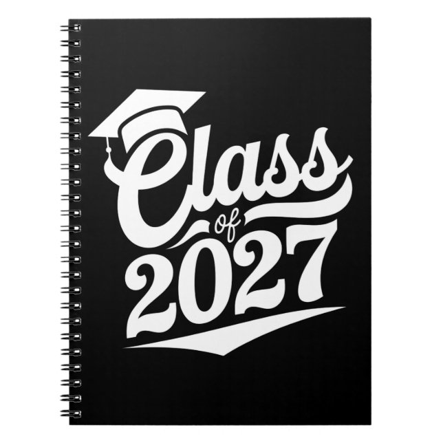 Klasse des Abschlusses 2027 Notizblock (Vorderseite)