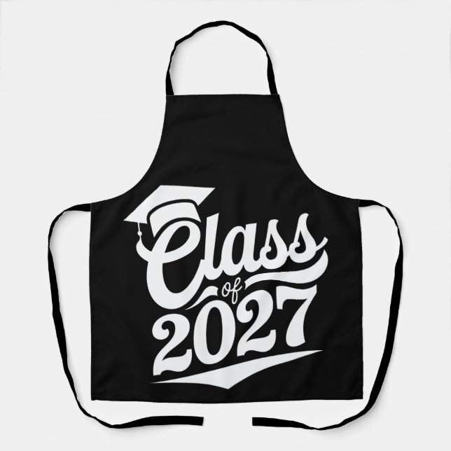 Klasse des Abschlusses 2027 Schürze (Vorderseite)