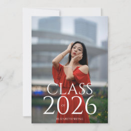 Klasse des benutzerdefinierten Fotos 2022 Moderner Ankündigung