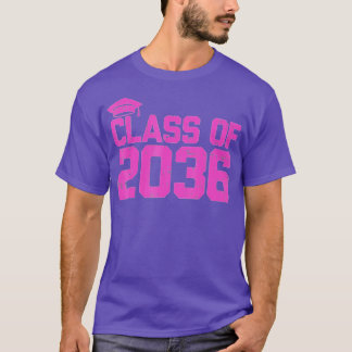 Klasse des ersten Tages 2036 Kindergarten wächst m T-Shirt