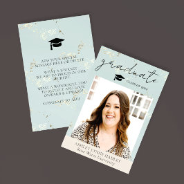 Klasse des Foto-Overlay-Graduate 2024 Ankündigung