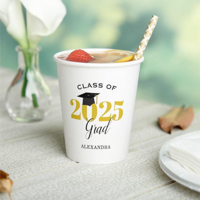 Klasse des Grand Gold und Black Paper Cup 2022 Pappbecher (In Situ)
