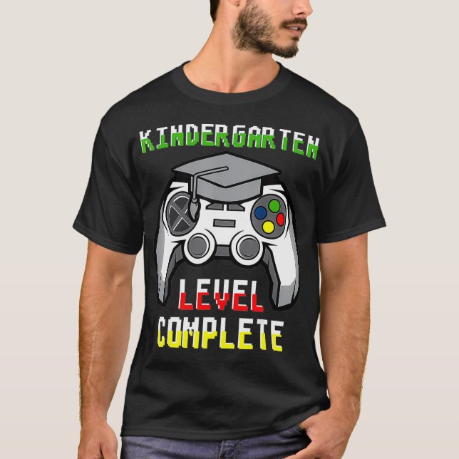 Klasse des Kindergarten-Level-Kids-Videospiels 202 T-Shirt (Vorderseite)