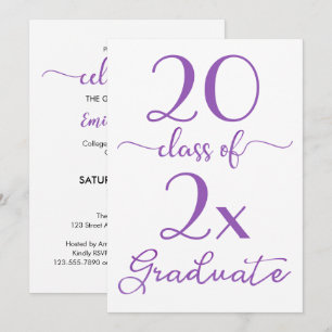 Klasse des Minimal-Abschlusses für Violet-Script 2 Einladung