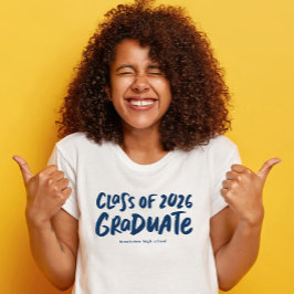 Klasse des modernen Abschlusses der Marine 2025 T-Shirt