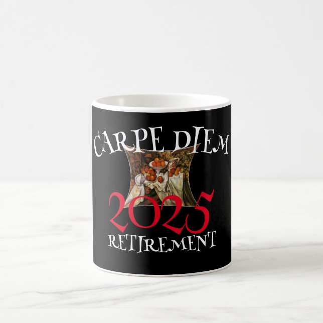 Klasse des Pensionskarpfen 2025 Kaffeetasse (Mittel)