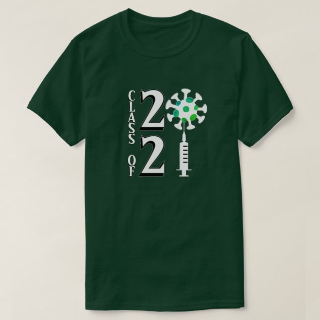 Klasse des T - Shirt 2021 (Design vorne)