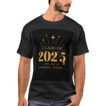 Klasse des T - Shirt 2025 Abschluss - Traum groß,