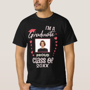 Klasse für Foto-Abschluss 2024, kundenspezifisch T-Shirt