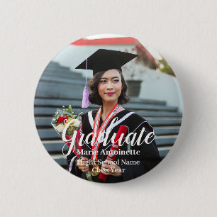 Klasse für personalisierte Graduate Foto Button