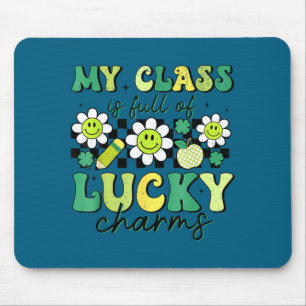 Klasse ist voller Glücksbringer St. Patricks Day Mousepad