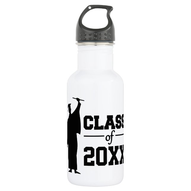Klasse JJJ Jahr Trinkflasche (Vorderseite)
