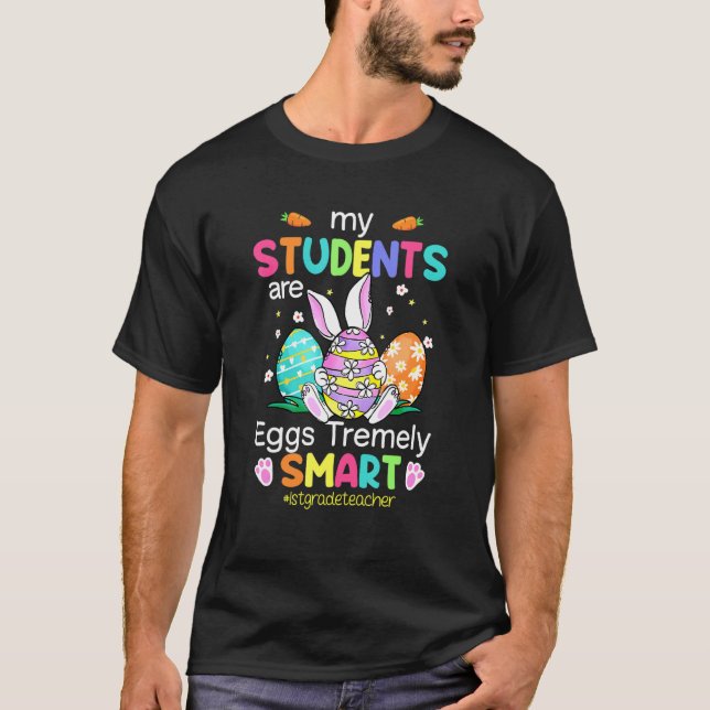 Klasse Lehrer meine Schüler sind Eier zitternd cle T-Shirt (Vorderseite)