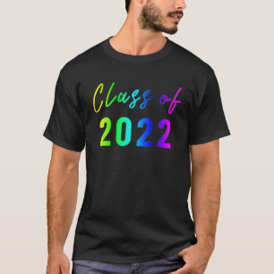 Klasse of 2022 Rainbow Art High School Uni Seni T-Shirt