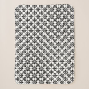 Klasse Retro visuelles geometrisches Muster Sherpadecke