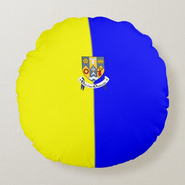 Klasse Rundes Kissen (Vorderseite)