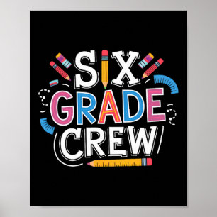 Klasse Sechs Team Poster